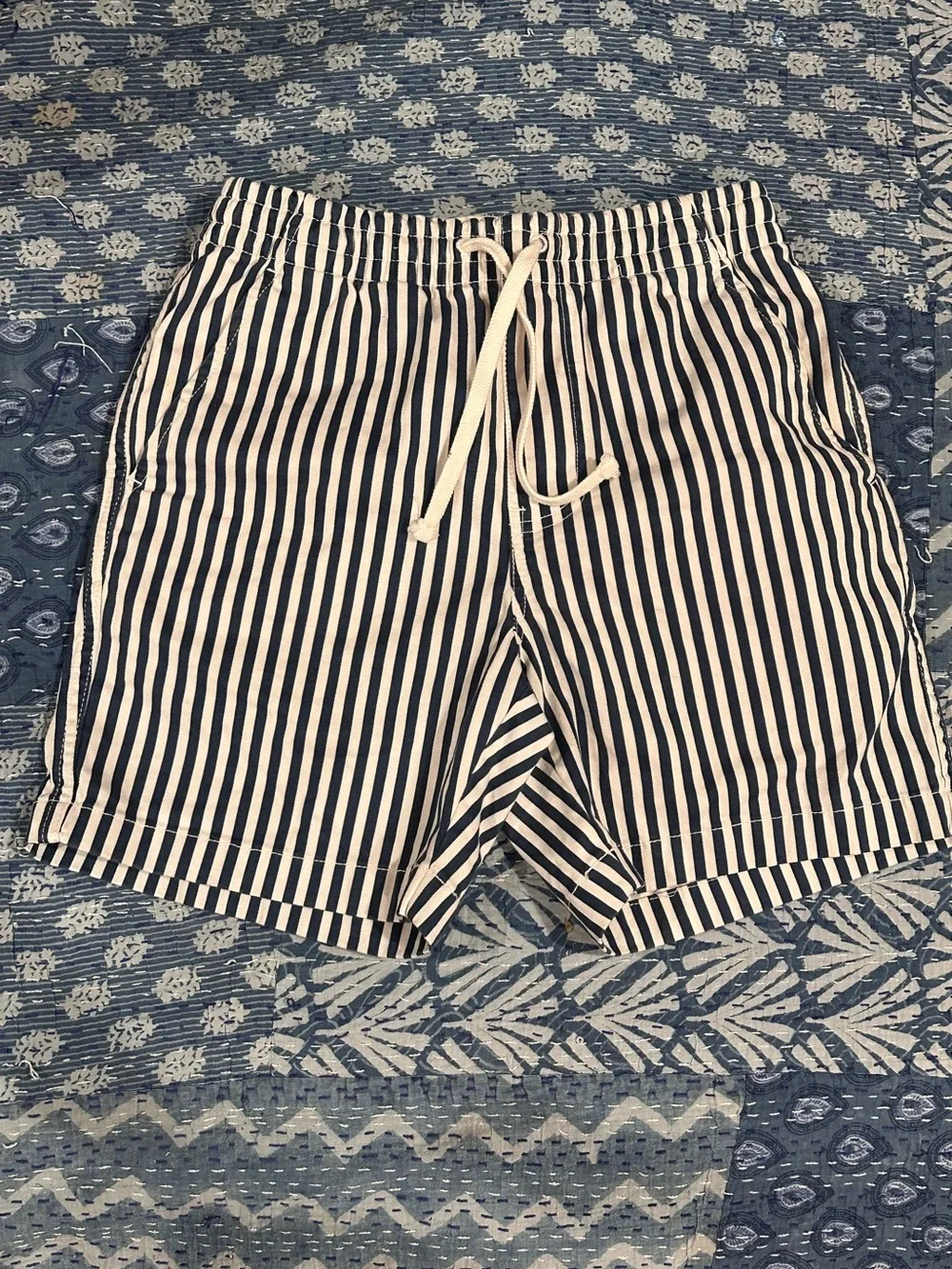 J. Crew Navy and White nautical Stripe shorts NEW w/o tags